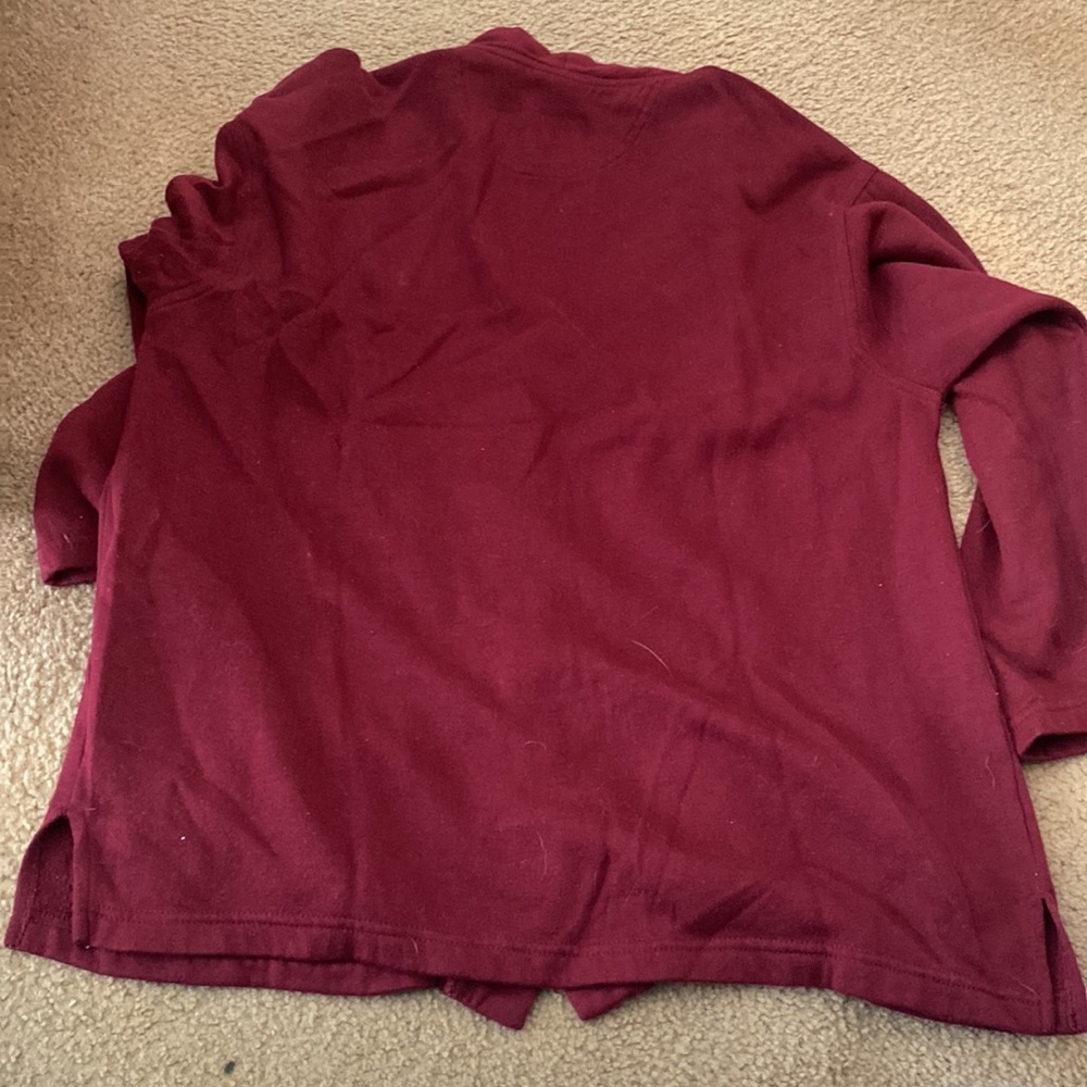 Button Sweatshirt Button Down - Picture 6 of 7